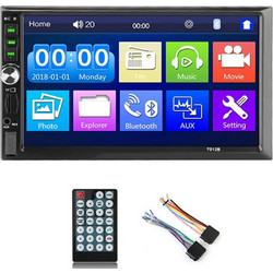 7012B Ηχοσύστημα Αυτοκινήτου με Οθόνη Αφής 7" 2DIN USB Bluetooth & GPS