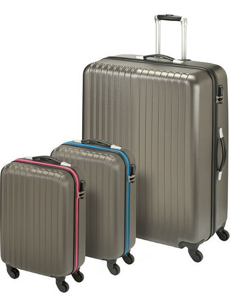 Princess Traveller San Marino Σετ Βαλίτσες 3τμχ Anthracite