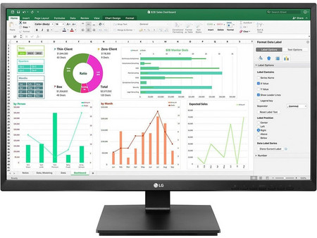 LG 27BN55UP-B IPS HDR Monitor 27" 3840x2160 4K UHD 75Hz 5ms