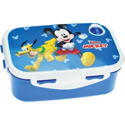 Gim Mickey Funhouse Πλαστικό Παιδικό Δοχείο Φαγητού Μπλε 800ml