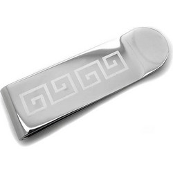 Money clip με Μαίανδρο από ατσάλι MR130