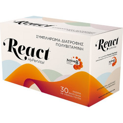 Evercare React HyPerVital 30 Φακελάκια