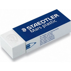 Staedtler Γόμα για μολύβι Mars Plastic Λευκή 52650