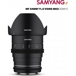 Samyang MF 24mm f/1.5 VDSLR MK2 Sony E