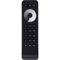 GLOBOSTAR(R) 71573 SKYDANCE RS6 CORE Ασύρματο Χειριστήριο Αφής 4 Καναλιών 1CH DC 3V 2xAAA Μπαταρίες IP20 - RF 2.4GHz + Εμβέλεια 30m - M15.5xΠ4.3xΥ1.8cm
