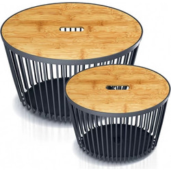 Prosperplast Clubo Set Basket 450x248mm Grey (ICLUE1ST-S433) (PSPICLUE1ST-S433)