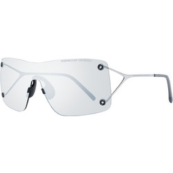 Porsche Design P8620 A Ανδρικά Γυαλιά Ηλίου Oversized Μεταλλικά Ασημί με Aσημί Polarized Φακό