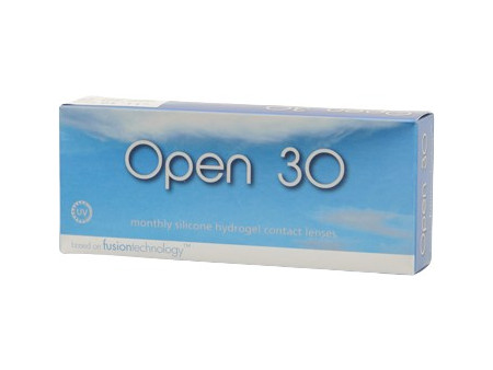 Μηνιαίοι Φακοί Επαφής Μυωπίας Open 30 3 τεμάχια