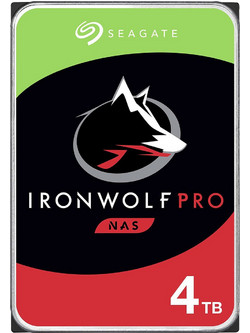 Seagate IronWolf Pro 4TB HDD Σκληρός Δίσκος 3.5" Sata 3 7200rpm με 256MB Cache ST4000NT001