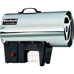 EINHELL - GE-HG 18/370 Niro Li-Solo Γεννήτρια Μπαταρίας Παραγωγής Θερμού Αέρα (Υγραερίου) - Χωρίς Μπαταρία & Φορτιστή (2330805)