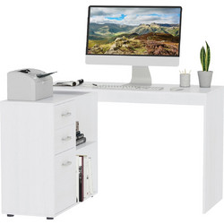 HOMCOM Γωνιακό Γραφείο 920-037WT