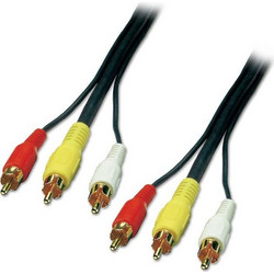 Lindy RCA CABLE 3X M/M 20m Premium 35546