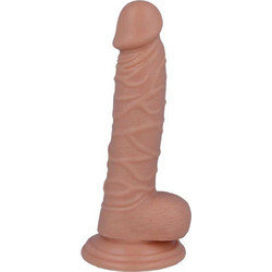 Intense Mr Intense 7 Ρεαλιστικό Dildo με Βεντούζα & Όρχεις 17.1cm Flesh