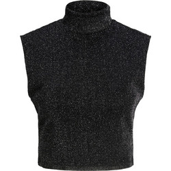 JJXX Γυναικείο Χειμερινό Crop Top Μαύρο 12223064
