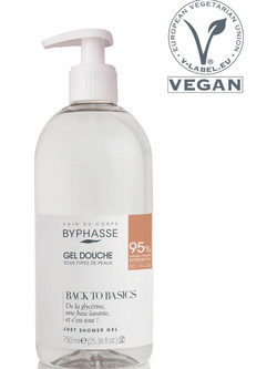 Byphasse Back to Basics All Skin Types Αφρόλουτρο σε Gel 750ml