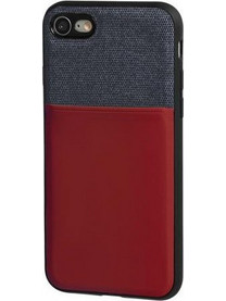 APPLE iPHONE 7 ΚΑΙ 8 ΘΗΚΗ ΚΙΝΗΤΟΥ DUO POCKET ΜΠΛΕ-ΜΠΟΡΝΤΩ ΜΑΓΝΗΤΙΚΗ SILVER LINE L.P14931/T