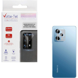 VOLTE-TEL TEMPERED GLASS XIAOMI REDMI NOTE 12 4G/NOTE 12 5G 6.67" 9H 0.30mm FOR CAMERA