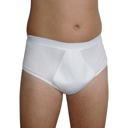 Ανδρικό εσώρουχο ακράτειας Hydas λευκό 100% βαμβάκι 0416