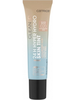 Catrice Clean ID 24h Hyper Hydro Skin Tint 020 Warm Beige Liquid Make Up 30ml