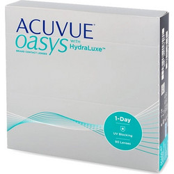 Acuvue Oasys Ημερήσιοι Φακοί Επαφής Πολυεστιακοί Σιλικόνης Υδρογέλης με Φίλτρο UV 90τμχ