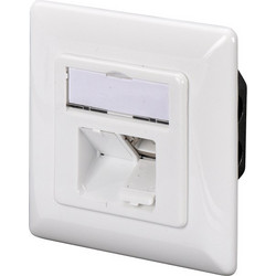Digitus CAT 5e modular wall outl et shielded 2x RJ45 LSA