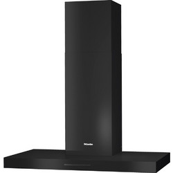 Miele PUR 98 W Απορροφητήρας Καμινάδα-Τζάκι 90cm με 2 Μοτέρ Μαύρος