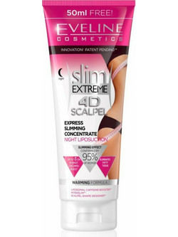 Eveline Slim Extreme 4D Scalpel Concentrate Overnight Κρέμα Σώματος για Αδυνάτισμα 250ml