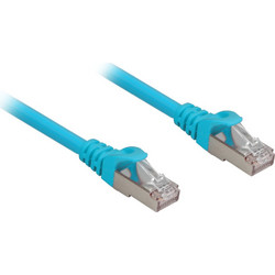 Sharkoon S/FTP Cat.6a Καλώδιο Δικτύου Ethernet 10m Blue
