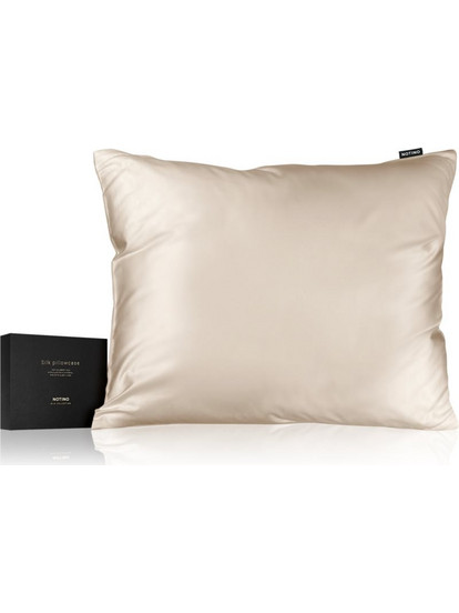 Notino Silk Collection Pillowcase μεταξωτή μαξιλαροθήκη Cream 50x60 εκ