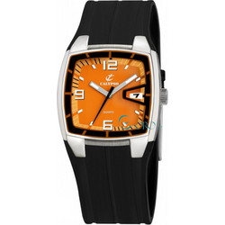 Calypso Fashion Ανδρικό Ρολόι με Μαύρο Καουτσούκ Λουράκι 5175-8