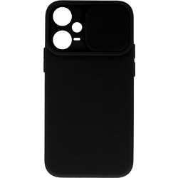 Powertech Camshield Soft Back Cover Black (Xiaomi Note 12 Pro)