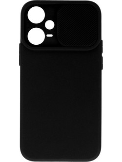 Powertech Camshield Soft Back Cover Black (Xiaomi Note 12 Pro)