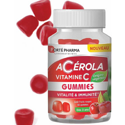 Forte Pharma Acerola Vitamin C Gummies 60 Ζελεδάκια