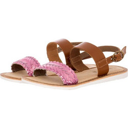 Kickers Παιδικά Πέδιλα για Κορίτσι Καφέ Ροζ 559461-30-133