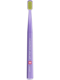 Curaprox 7600 Smart Ultra Soft Οδοντόβουρτσα Μωβ Πράσινη