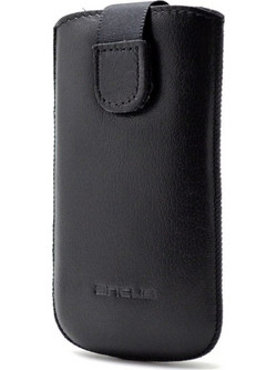 Θήκη Protect Ancus για Apple iPhone 4/4S Δέρμα Μαύρη