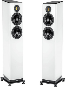 Elac Vela FS 408.2 Ζεύγος Ηχείων Hi-Fi Δαπέδου 220W 2.5 Δρόμων White Gloss