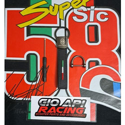 Μπρελόκ Σετ Gilera Logo Δέρμα Alcantara Με Ιταλική Σημαία Μαζι Με Διχαλο Και Κατσαβίδι Υψηλής Ποιότητας Καινούργιο