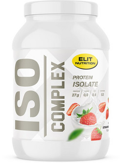 Elit Nutrition ISO Complex Isolate Strawberry Πρωτεΐνη Ορού Γάλακτος Γράμμωσης 1.6kg