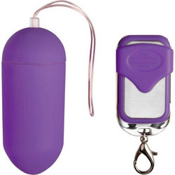EasyToys Vibrating Egg Medium Δονητής Egg για Ζευγάρια με Τηλεχειριστήριο 8cm Μωβ