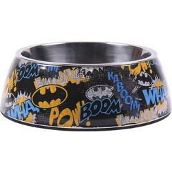 Ταΐστρα σκύλων Batman μελαμίνη 180 ml Μαύρο Μέταλλο
