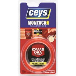 Ceys Montack Κατασκευαστική Tαινία Διπλής Όψης - 10mm x 8m - 8411519772180
