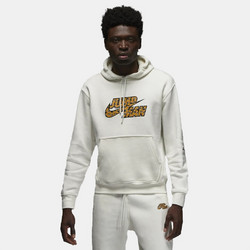 Jordan Flight MVP Hoodie Ανδρικό Αθλητικό Φούτερ με Κουκούλα Λευκό DQ8037-133