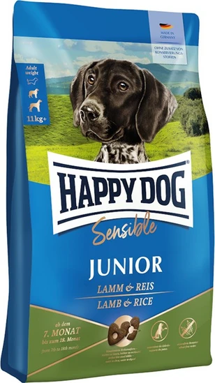 Puppy Lamb Happy Dog Baby Lamb Rice 10kg Happy Dog Sensible Junior