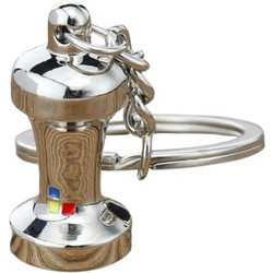 Μπρελόκ Barista Πατητήρι Καφέ Inox