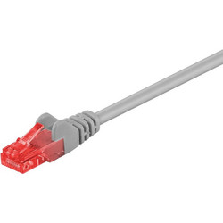 Goobay U/UTP Cat.6 Καλώδιο Δικτύου Ethernet 1.5m Grey 95591