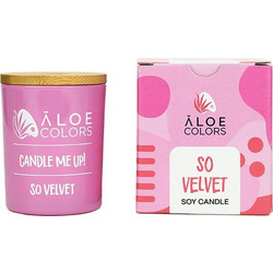 Aloe Colors Soy Candle So Velvet Αρωματικό Κερί Σόγιας 150gr