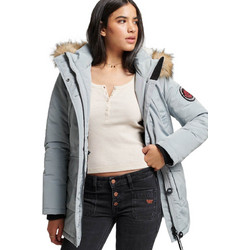 Superdry Everest Γυναικείο Μπουφάν Χειμωνιάτικο Μακρύ W5011572A-1KJ