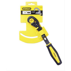 Γαλλικό Κλειδί Μήκους 230mm με Άνοιγμα έως 19mm και Αντιολισθητική Λαβή Stanley
