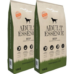 vidaXL Premium Maxi Adult Essence with Beef 2x15kg 275191